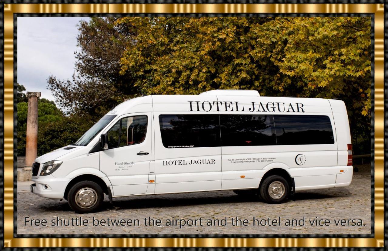 Hotel Jaguar Oporto - Airport To Hotel And City Center And Vice-Versa Is A Free And Continuous Shuttle Service From 7Am To 8Pm Exterior foto